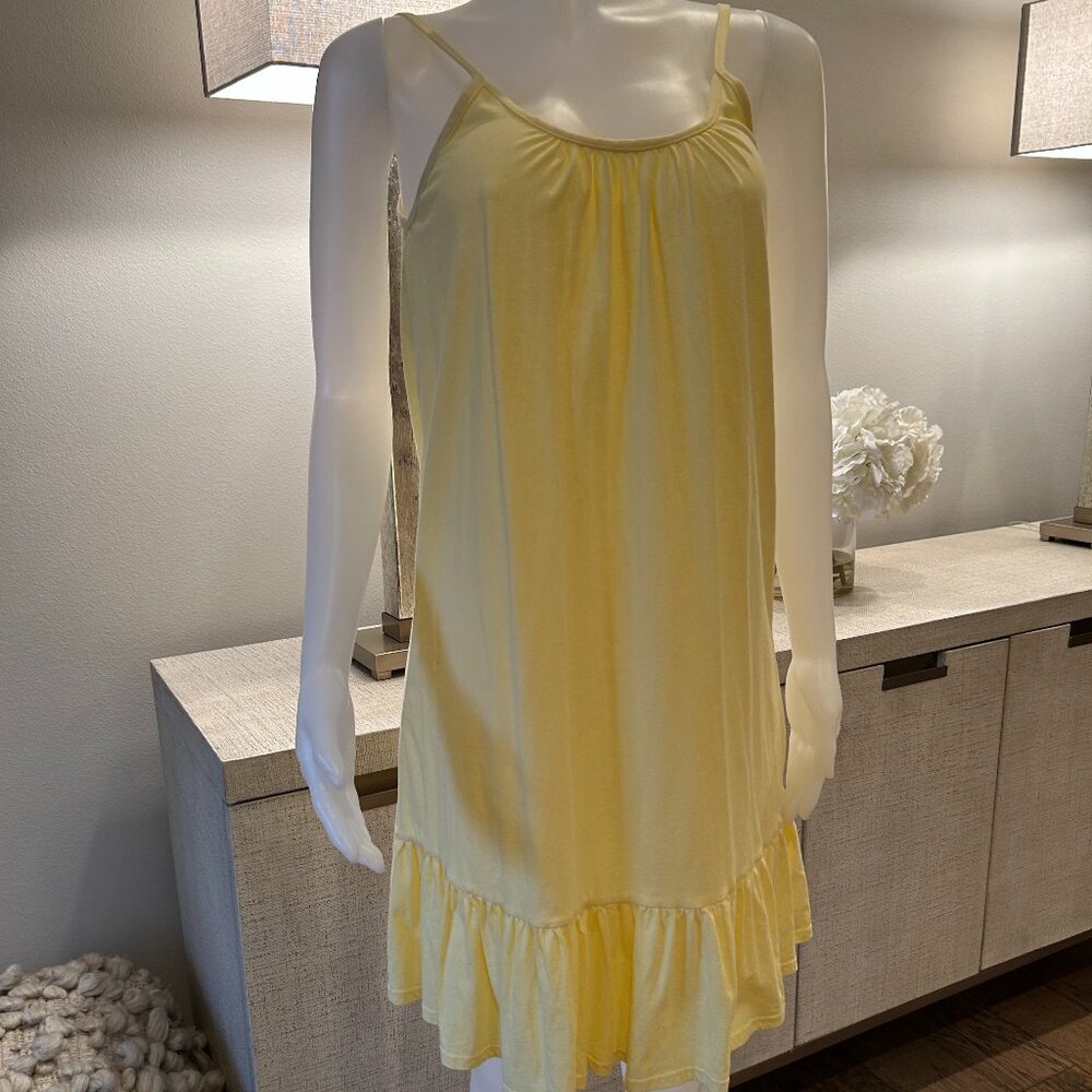 bobi LOS ANGELES Ruffle Hem Cami Dress